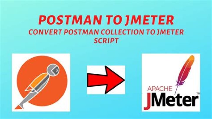 Postman script to JMeter script