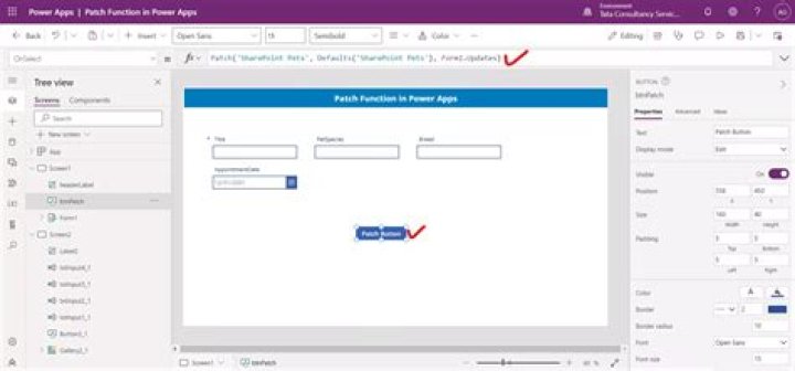 Powerapps UpdateContext after Patch