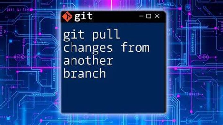 Pull for another Git branch without switching