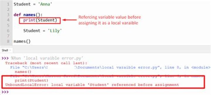 Python 3: UnboundLocalError: local variable referenced before assignment [duplicate]