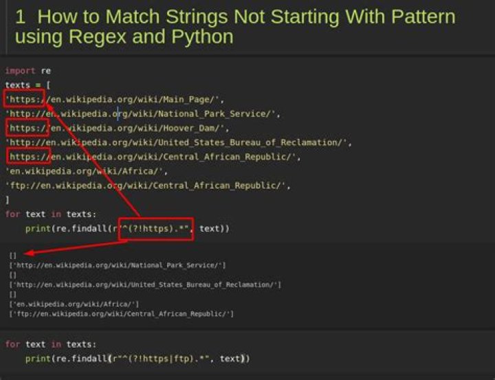 Python match a string with regex