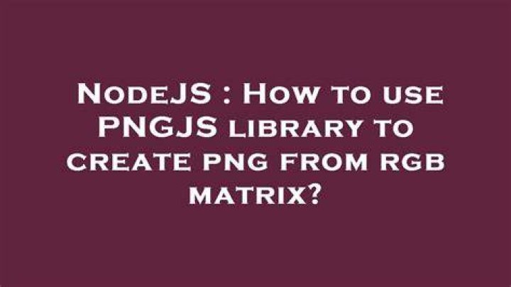 Read Image from Buffer with pngjs