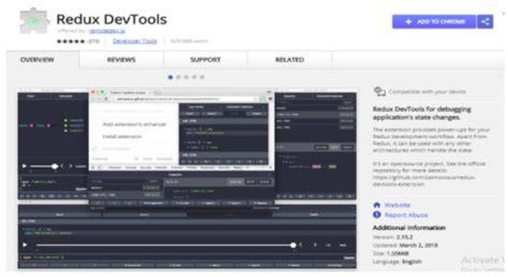 redux-devtools-extension not working in chrome devtools