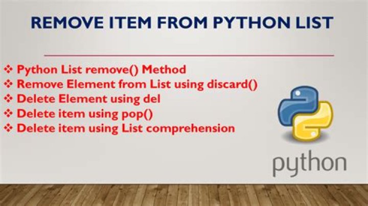 Remove Item from Listbox Python