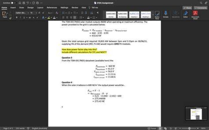 result of equation alignment