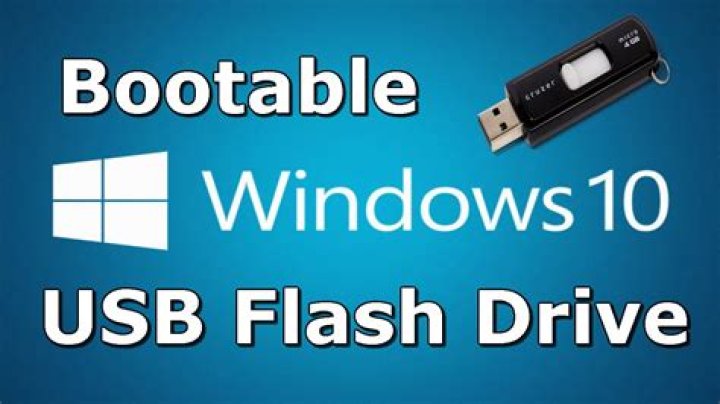 Running and using Windows on a flash usb drive