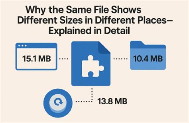Same file sizes