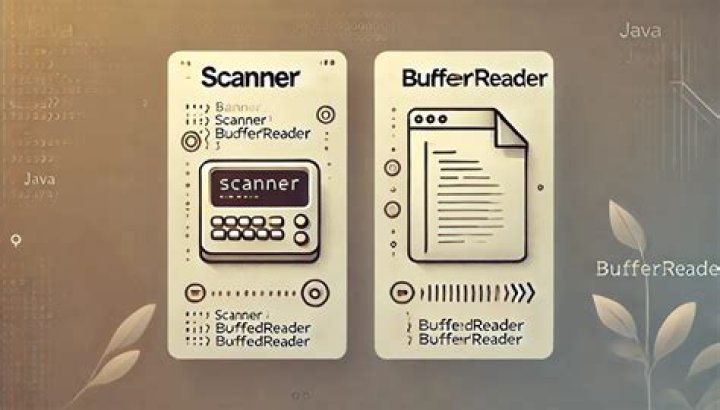 Scanner vs. BufferedReader