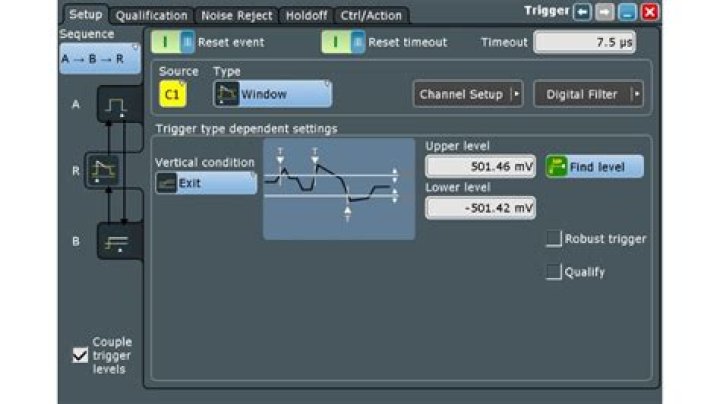 Screenshot of trigger