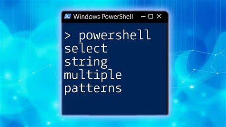 Searching files by multiple search patterns in PowerShell