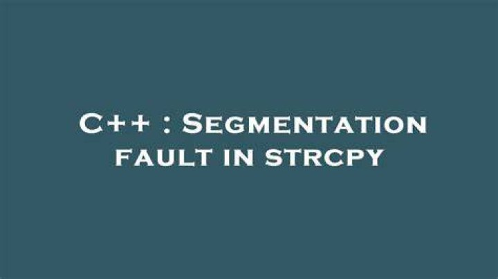 segmentation fault with strcpy [duplicate]