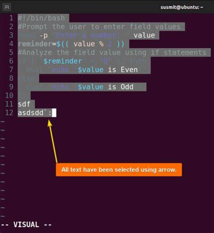 Select all matching text in Vim?