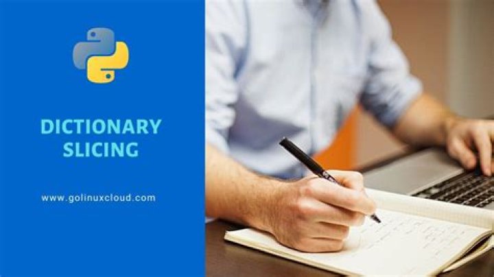 Slicing a dictionary