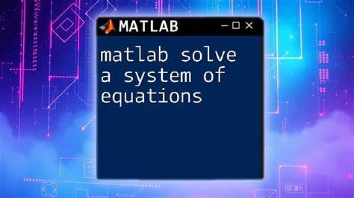 Solving a non-linear system of three equations (MATLAB)