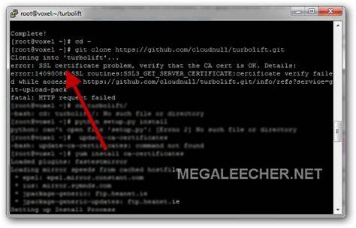 SSL: Certificate verification error on Ubuntu