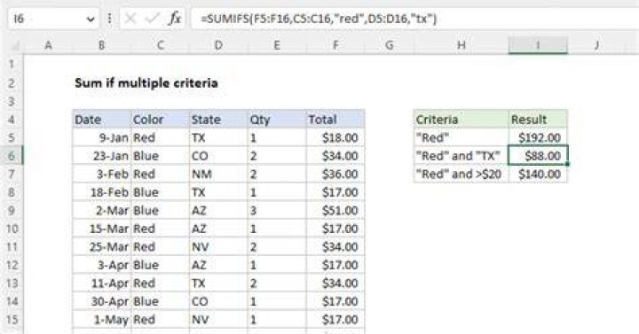 SUM multiple rows when criteria is met and Match a specific column