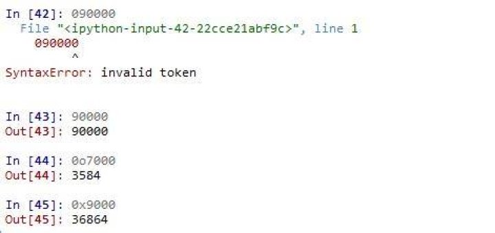 SyntaxError invalid token
