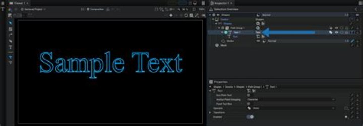 text to paths