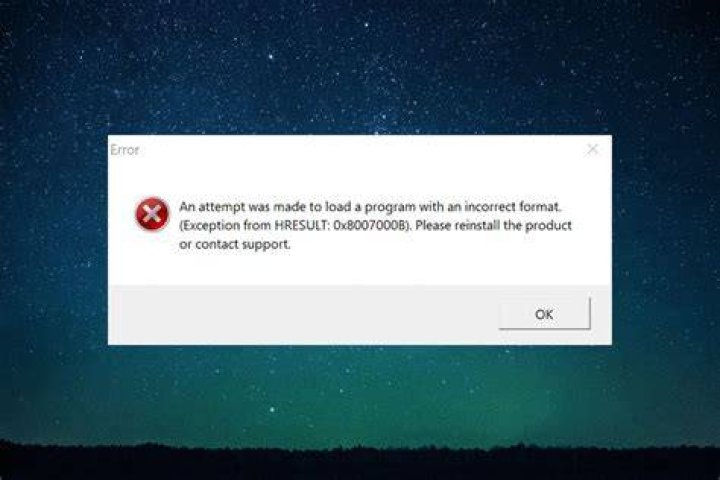 this error