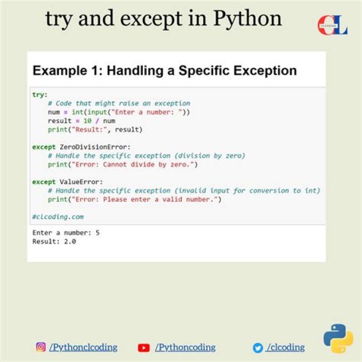 Try and Except exceptions with a dictionary (Python)