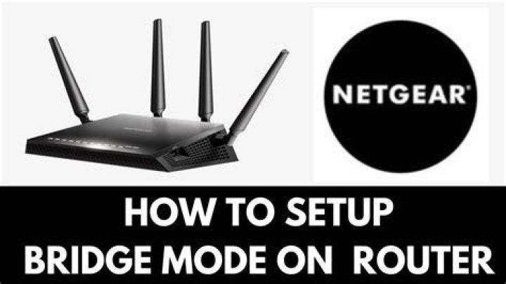 Turning a Netgear Router into a Wired Bridge