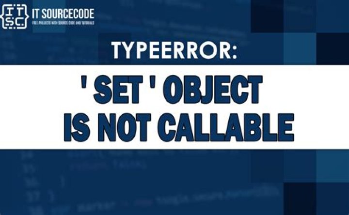 TypeError: 'module' object is not callable
