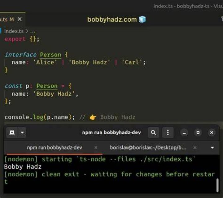 TypeScript: Convert a bool to string value