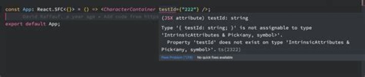 Typescript + React/Redux: Property 