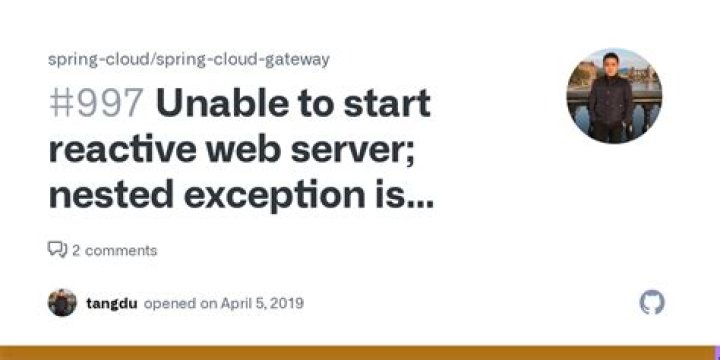 Unable to start ReactiveWebApplicationContext due to missing ReactiveWebServerFactory bean