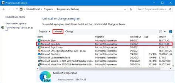 Uninstall an application without user input