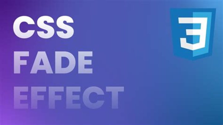 Using CSS for a fade-in effect on page load