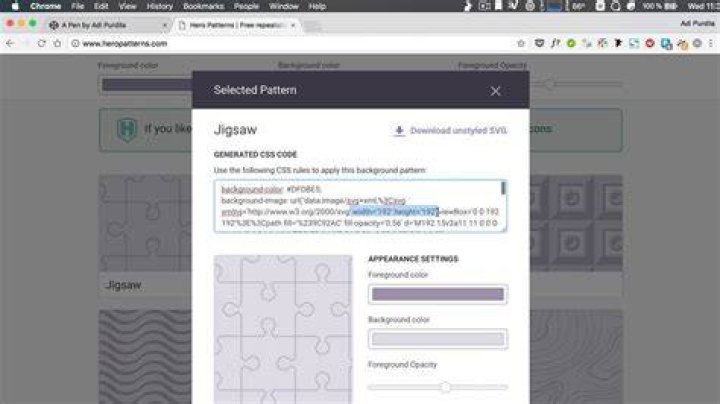 Using SVG as background image