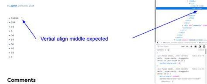 vertical-align: middle doesn't work