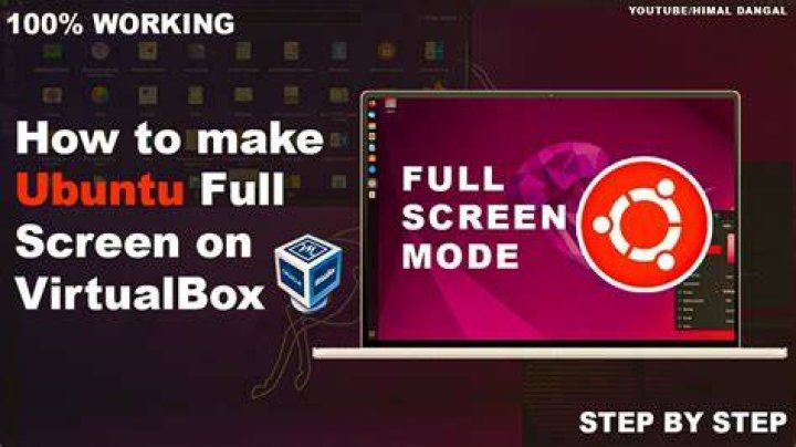 VirtualBox, Ubuntu and screen resolution