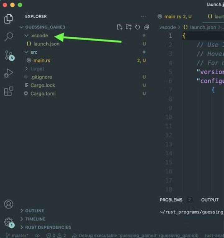 Visual Studio Code LLDB on macOS error when starting debugging session