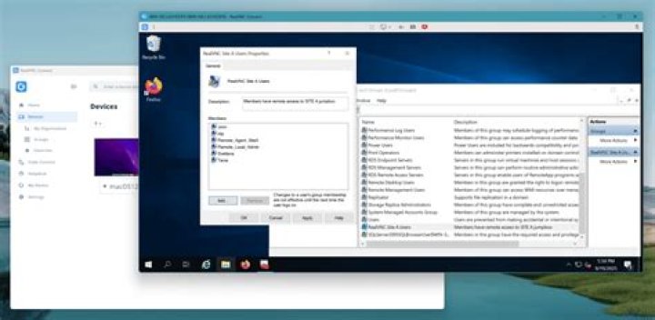 VNC - two users at same time