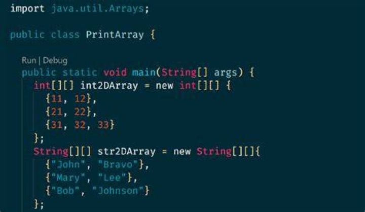 What's the simplest way to print a Java array?