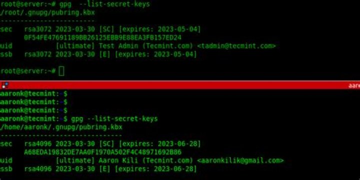 What file extensions should be used on GPG generated output?