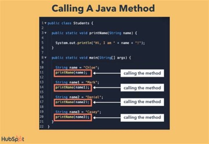 What is calling method and called method?