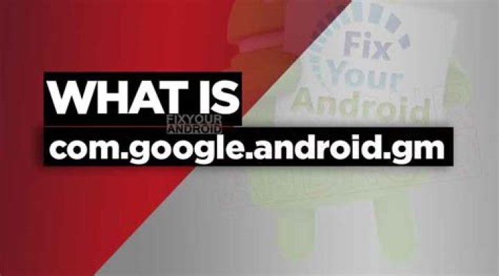 What is com.google.android.gm?