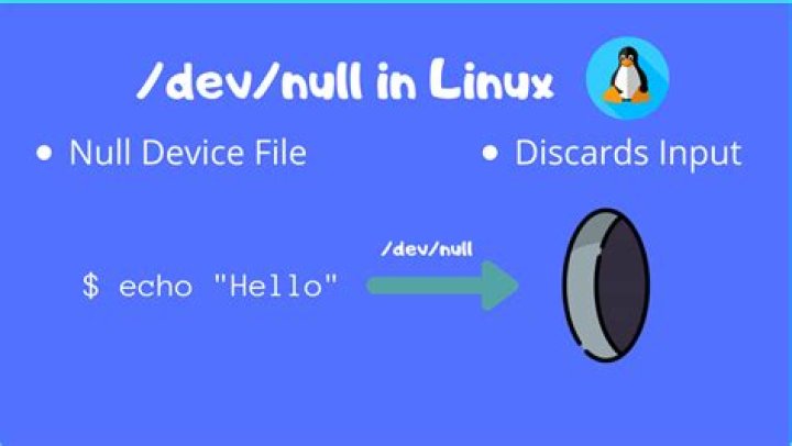 What is /dev/null 2>&1?