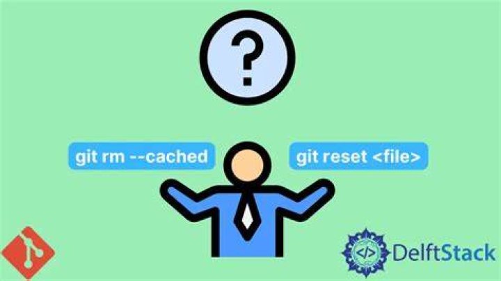 What is the difference between git rm --cached and git reset <file>?