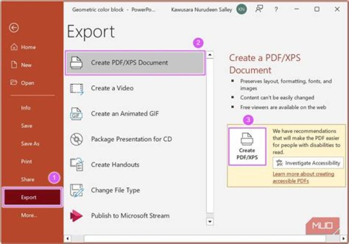 When exporting from PowerPoint to PDF, how do I increase bitmap image resolution?