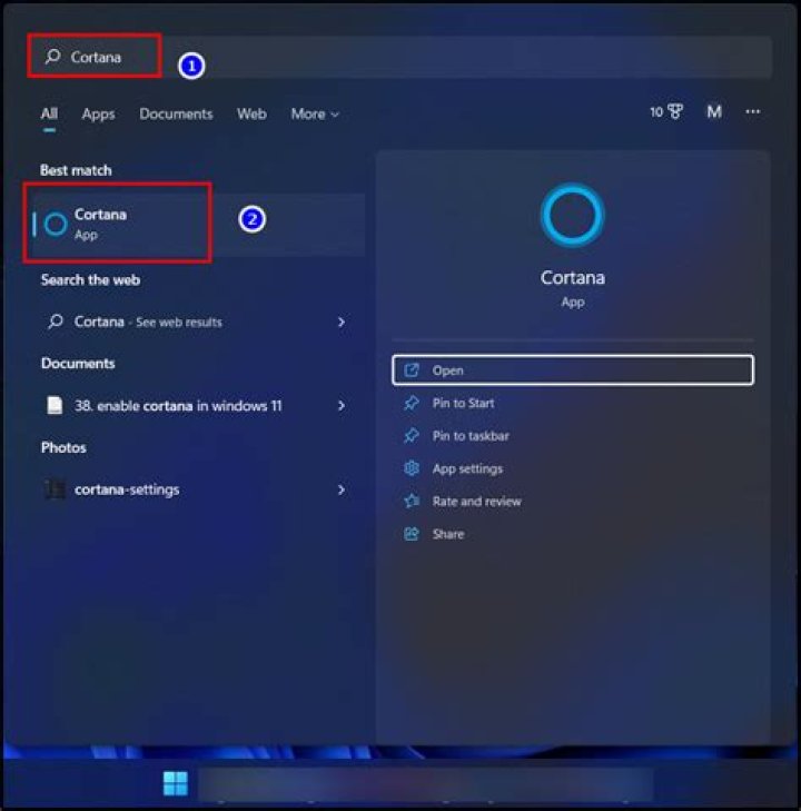 Where Is Cortana Located (cortana.exe)