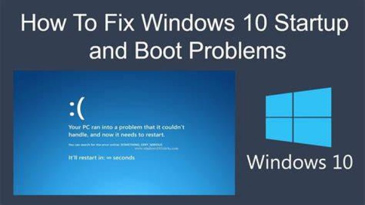 Windows 10 boot error