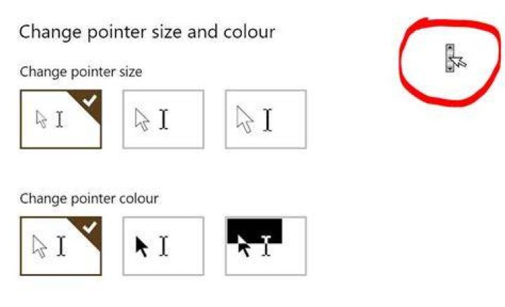 Windows 10: Cursor switching to one with mini scroll bar (seemingly randomly)