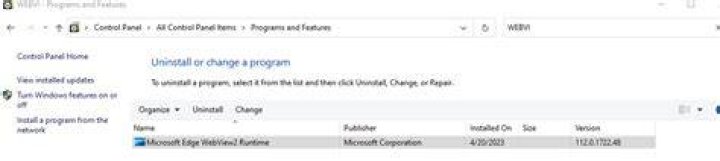 Windows Forms WebView2 Runtime Not Found Exception although it is installed