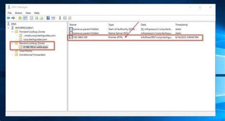 Windows nslookup: Do reverse DNS lookup in one step?