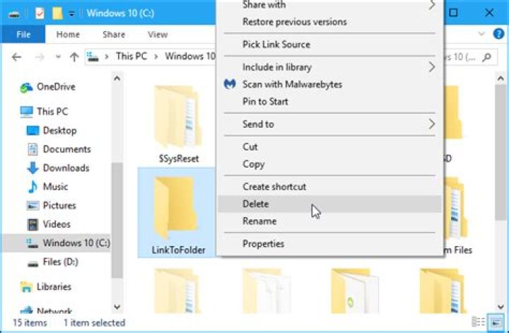 Windows Symlink & working directory