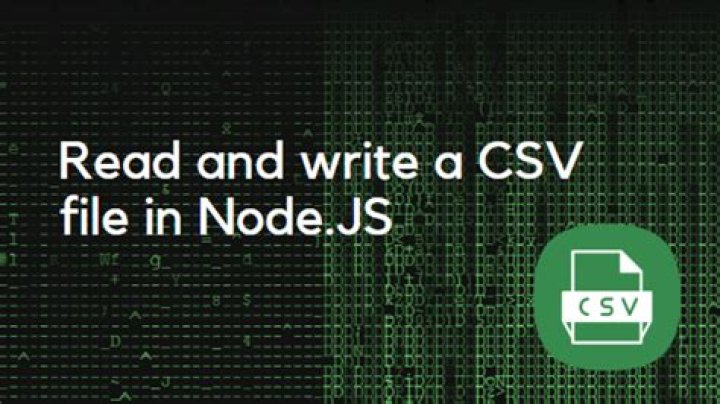 Write to CSV ma dude